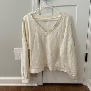 Madewell v neck sweater